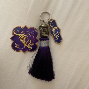 Aladdin tassel keychain. Broadway merchandise